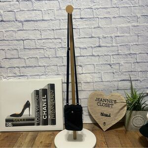 Baggalini black mini crossbody bag